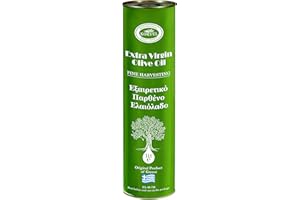 ‎KORVEL MEDITERRANEAN QUALITY PRODUCTS Oliwa z oliwek KORVEL - Premium Virgin Extra Virgin - Oliwa z oliwek 1 litr - Fresh Harvest - Oliwa z oliwek tłoczona na zimno 1l - Oliwki Koroneiki - Kalamata Region Greece - Kanister z dziobkiem