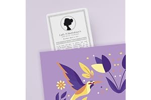 WILD CONFETTI Marcapaginas Bridgerton Lady Whistledown | Punto de Libro Personalizado marcapáginas personalizable Regalo