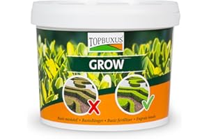 TOPBUXUS GROW Engrais Professionnel pour Buis - 5kg pour 100m2