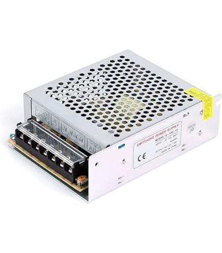 MOGOULUA Alimentation 12V 50A 600W Bloc D'alimentation Universel à