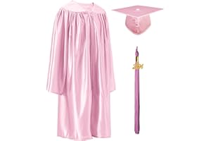 GraduatePro Kinder Abschluss Talar und Doktorhut 2024 Quaste Für Vorschule Kindergarten Abschlussfeier