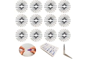 ICEPAPA, Minas para lápices apilables, contiene 12 bolsas de recambios, aproximadamente 20 unidades por bolsa, para sustituir las minas usadas