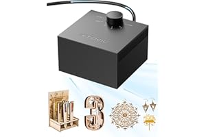 xTool S1 Air Assist 30L/min Luftstrom Luftunterstützungsset für Lasergravierer zum Entfernen von Rauch und Staub, Geräuscharm und Einfach zu Montieren