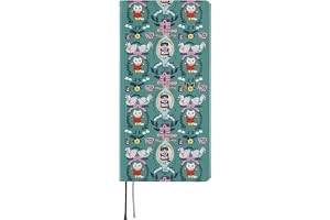 Hobonichi Techo 2027 Weeks – Yumi Kitagishi: White Cat Wallpaper (English, Tall & Slim, January Start)