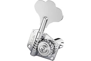 Schaller® »BM BASS TUNING MACHINES - 4 LEFT« Set di meccaniche per basso elettrico - Colore: Cromo