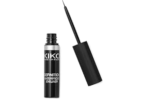 KIKO Milano Definition Waterproof Eyeliner | Eye-Liner Liquide Avec Formule Résistante À L'Eau