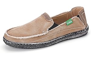 Xinghuanhua Herren Espadrilles Freizeitschuhe Canvas Slip-on Flache Erbsenschuhe Fahrschuhe Bootsdeckschuhe Müßiggänger Mokassin Leichte Atmungsaktiv Sneakers