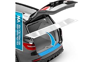 uProtect stötfångar skyddsfilm för VW Tiguan 3 (III) CT I 2024-2026 - Stötfångarskydd, bil, lasttröskel, repskydd, lackskyddsfolie - transparent glansig