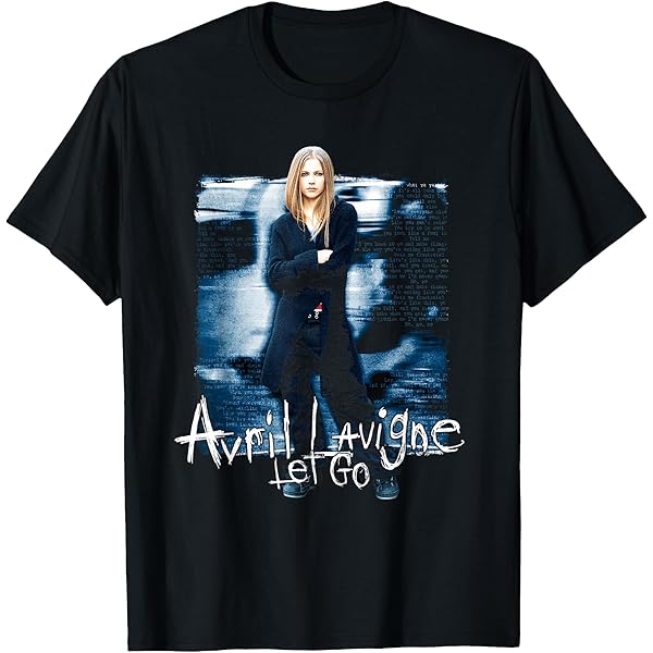 Official Avril Lavigne Red Bite Me T-Shirt : Amazon.co.uk: Fashion