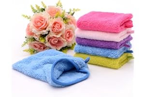 YSN Home Collection YSN101 Soft Washing Cleaning Mitts Gloves 4 Pieces by YSN Home Collection