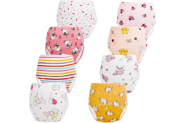 JackLoveBriefs Culotte d Apprentissage Enfant Culotte Apprentissage propreté Pantalons d'entraînement pour bébé 2-5 Ans
