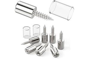 URTIOTY 60 Sets Shelf Support Pegs, Shelf Pins Kit 7.5mm One-Piece Shelf Pegs Self-Tapping Screws with Non-Slip Sleeves Metal Shelf Support Pins for Kitchen Cupboards Cabinet Wardrobe Furniture