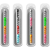 Inefable (Set of 4-16 Pcs) Multicoloured Protection Spiral Cable & Wire Protectors Spring Wire for All Wired Accessories for 