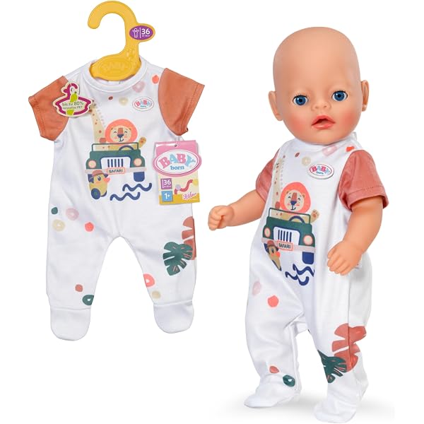 Zapf BABY Born Costume Anatroccolo, 43 Cm - 5