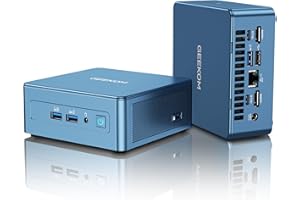 GEEKOM IT12 Mini PC con Intel i5-12450H(Garanzia 3 Anni),16GB RAM e 512 SSD,Mini PC Windows 11 Pro,LAN 2.5G ad Alta Velocità,6 x USB,Slot per Schede SD per Multitasking e Controllo industriale