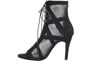 GÉNÉRIQUE Chaussures de Danse, Heels Dance Shoes, Sexy Escarpins De Soiree Élégantes Souple Sandale Pompes Habillées Bout Fermé Sandales À Talons Hauts Club Soirée Outdoor Sandales Femme Été Confortable