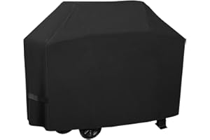 SENDERS Grill Abdeckhaube, Grillabdeckung, Hochleistungs-Grillabdeckung, 210D Oxford Fabric Outdoor Grillabdeckung, wasserdichte, Winddichte, Reißfeste und UV-beständige Grillabdeckung (170x61x117cm)