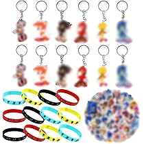 Kit Regalo Festa Mario - 98 Pezzi: Sacchetti, Portachiavi, Braccialetti, Adesivi - Per Compleanni Bambini - Foto 5