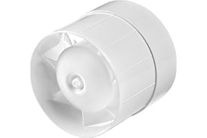 MKK Kanał wentylator rurowy, wysuwany wylot powietrza wylotowego, wentylator rurowy, cichy, WKA Ø 100 mm, łożysko kulkowe, wentylator rurowy