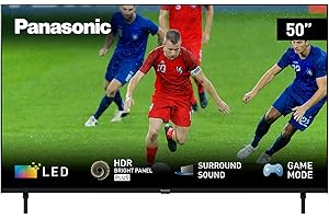 Panasonic TX-50LXW834 126 cm LED Fernseher (50 Zoll, 4K HDR UHD, HCX Processor, Dolby Atmos, Smart TV, Sprachassistent, Bluetooth, HDMI, USB), schwarz