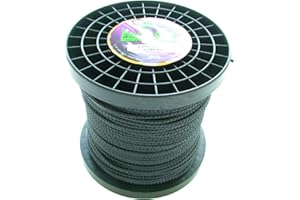 GREENSTAR NYLSAW - Fil Nylon - Ø 3,00mm - L 195m - Fil Haute Performance - Profil en Forme de Lame Dentelée - Coupe Nette Et Précise - Efficace Sur Tous Types De Terrains