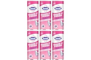 Neutradol Shake It Fresh Carpet Deodoriser, Odour Neutraliser for Carpets & Rugs, Fresh Pink, Multipack of 6 x 350g