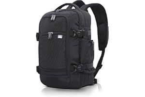 Aerolite Ryanair 40 x 20 x 25 pulgadas, tamaño máximo de equipaje de mano aprobado para equipaje de mano, bolsa de viaje ligera, mochila de vuelo con cremalleras YKK