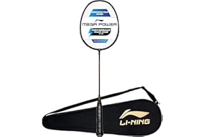 Li-Ning Mega Power Badminton Racquet with Smash Power Frame with Free Full Cover