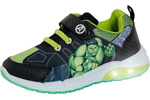 Marvel Boys Otroliga Hulken lyser upp träningsskor barn Avengers skateskor pumpar