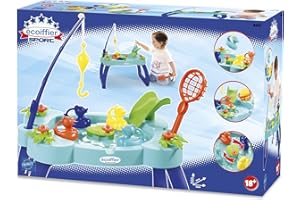 Jouets Ecoiffier - 4610 - Table de Pêche aux Canards - Jeu de Plein Air Pour Enfants - Dès 18 mois - Fabriquée en France ,Multi-colored