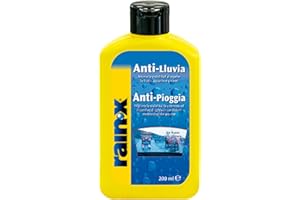Rain-X Líquido Limpiaparabrisas Coche con Tratamiento Antilluvia Parabrisas Coche, Retrovisor, Mampara Ducha, Espejos, Cristales Baño 200ml