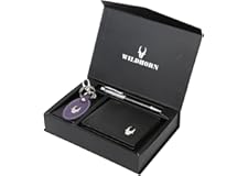WildHorn® RFID Protected Genuine Leather Wallet & Gift Combo for Men