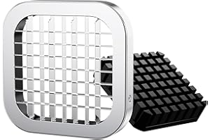 EASCANDY Lame en Acier Inoxydable de 9,5 mm pour Coupe-Frites Professionnel