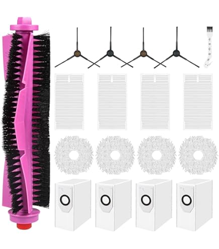 Ersatzteile Set Für Eureka E10s Saugroboter - Bürsten, Filter & Wischtücher Komplettset
