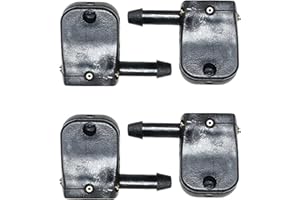 Bamyli 2 paia di ugelli lavavetri compatibili con Mercedes Sprinter, ugelli lavavetri per Espace 3/Vito W638/Sprinter, Sprinter I II/V-Class W638/Rodius MK1, tergicristalli anteriori