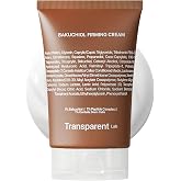 Transparent Lab Bakuchiol Firming Cream 50ml - with Bakuchiol 1%, Peptides and Centella Asiatica, Retinol Alternative, Reduce