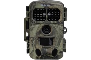 Denver WCT-8026W Digitale Wildkamera mit Wi-Fi, 48MP Foto, 4K Video, 120° Blickwinkel und IP65 Wasserdicht & bis zu 8 Monate Standby
