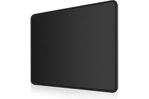 Diaryan Amazon Tapis de souris, petit format, 24 x 20 cm, bords cousus, avec dessous en caoutchouc antidérapant, antidérapant, ultra latte, lavable, pour souris sans fil, ordinateur portable, bureau,