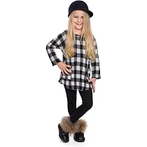 Hi!mom Leggings Isolés Enfants Hiver | Pantalon Polaire Coton - Taille 2-13 Ans