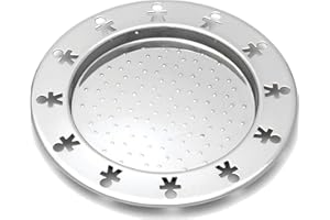 Alessi AKK80/15 - Sottobottiglia anti-umidità "Mini Girotondo", in acciaio INOX 18/10, a finitura lucida - set da 2