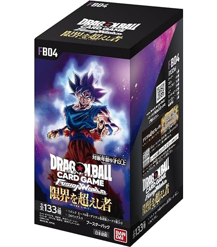 Dragon Ball Super Card Game Fusion World Awakened Pulse Booster Pack Box FB01 JP