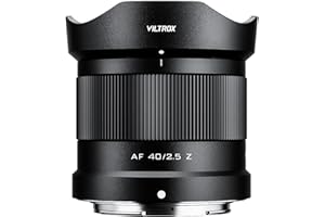 VILTROX 40mm F2.5 Z Mount Lens, AF 40mm f/2.5 Z Full Frame Lens for Nikon Z Mount Zf Z7II Z6II Z8 Z9 Z5 Z30 Z50