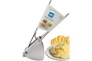 TAYLORS EYE WITNESS Heavy-Duty Stainless Steel Potato Ricer – Professional Grade Kitchen Tool for Mashed Potatoes, Puree & Mashing Vegetables. Dishwasher Safe & Easy to Use. Great for Professional Chefs & Beginners