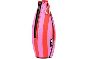 GRÄWE Funda para botella de neopreno, color rojo y rosa