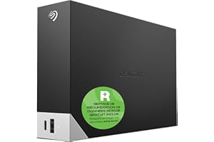 Seagate OneTouch Hub, 12To, Disque Dur Externe, USB 3.0, pour PC, Ordinateur Portable et Mac, 3 Ans Rescue Services (STLC12000402)