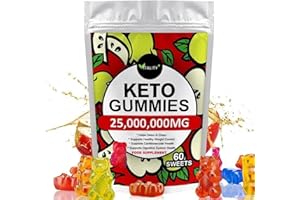 SUNSHYNE Premium Keto Gummies Weight Loss Support Supplement - 60 Gummies | Low Calorie Snack | No Added Sugars | Appetite Control & Energy Boost | Vegan and Gluten Free