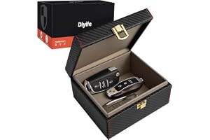Diyife Keyless Go skydd bilnyckel, RFID-blockerare, 14 x 12,3 x 7,4 cm