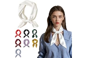 SHUBEIEUMI Hijab para Mujeres, Pañuelo Cuadrado para el Cuello, Bufanda y Fulares Panuelos, Pañuelo de Bolsillo, 70x70cm