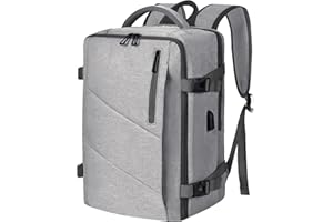 Leyrica Torba kabinowa do Easyjet i Ryanair, torby podróżne pod siedzenie, wodoodporna kabina do przenoszenia, zatwierdzona do samolotu, lekka walizka, torba szkolna, laptop, sportowy plecak