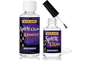Hudlim ansikte, självhäftande borttagning, Spirit Gum, kosmetiskt lim, 30 | Hudlim, halloween-ansiktssmink, långvarigt ansiktslim, ärrsminkvätska, fester, jul